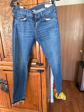 rag & bone Slim Straight Blue Jeans